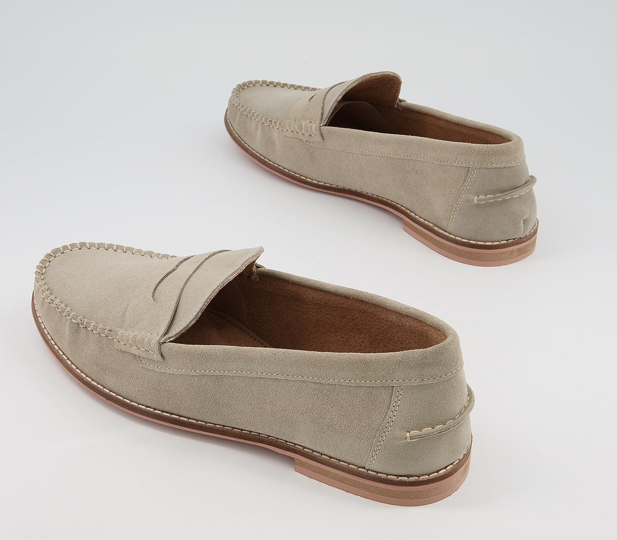 OFFICEMarvin Penny LoafersBeige Suede