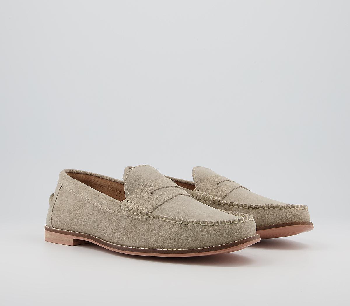 OFFICEMarvin Penny LoafersBeige Suede