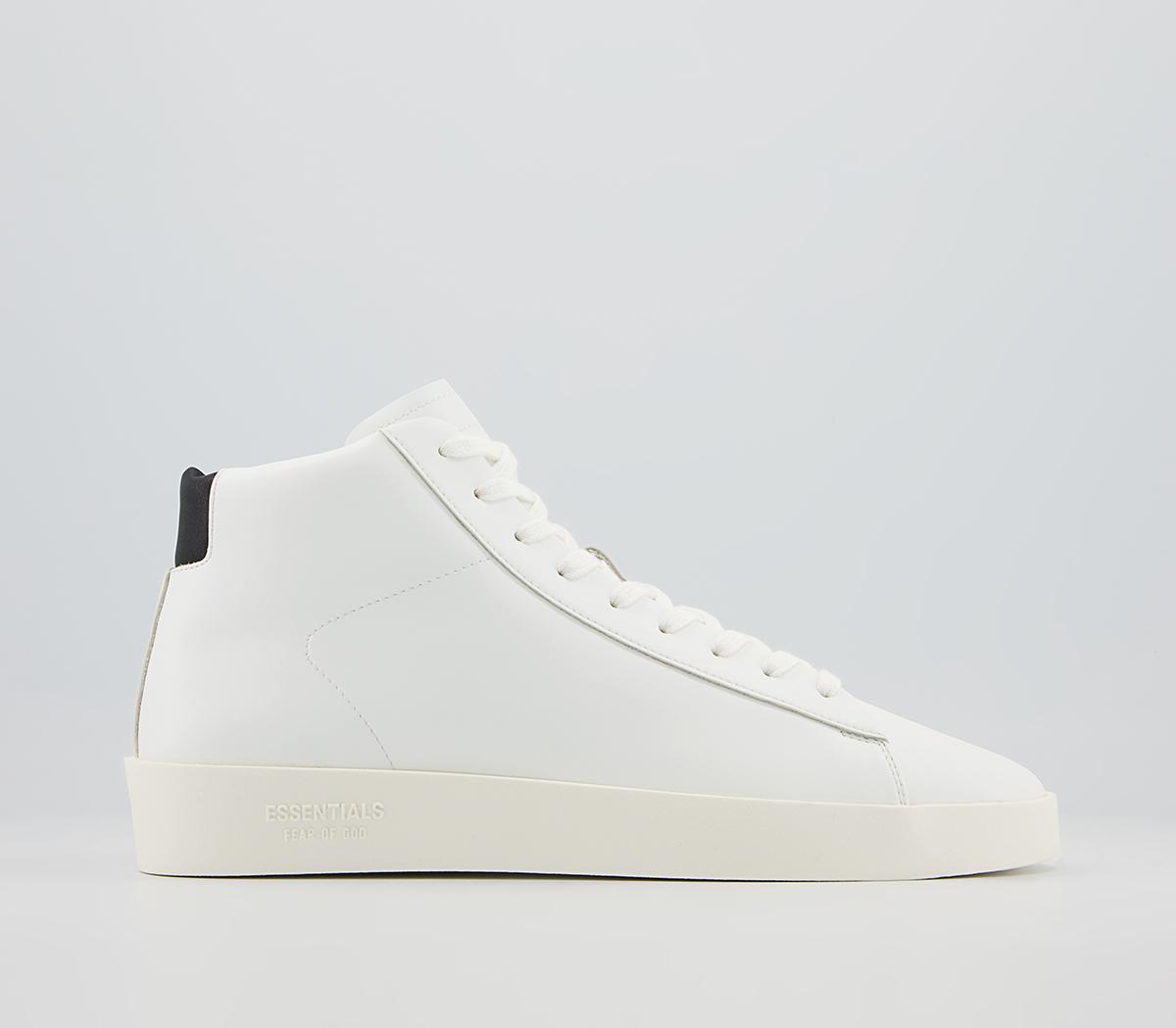 Fear of GodEssentials Tennis Mid Sneakers Fear of GodEssentials Tennis Mid SneakersWhite