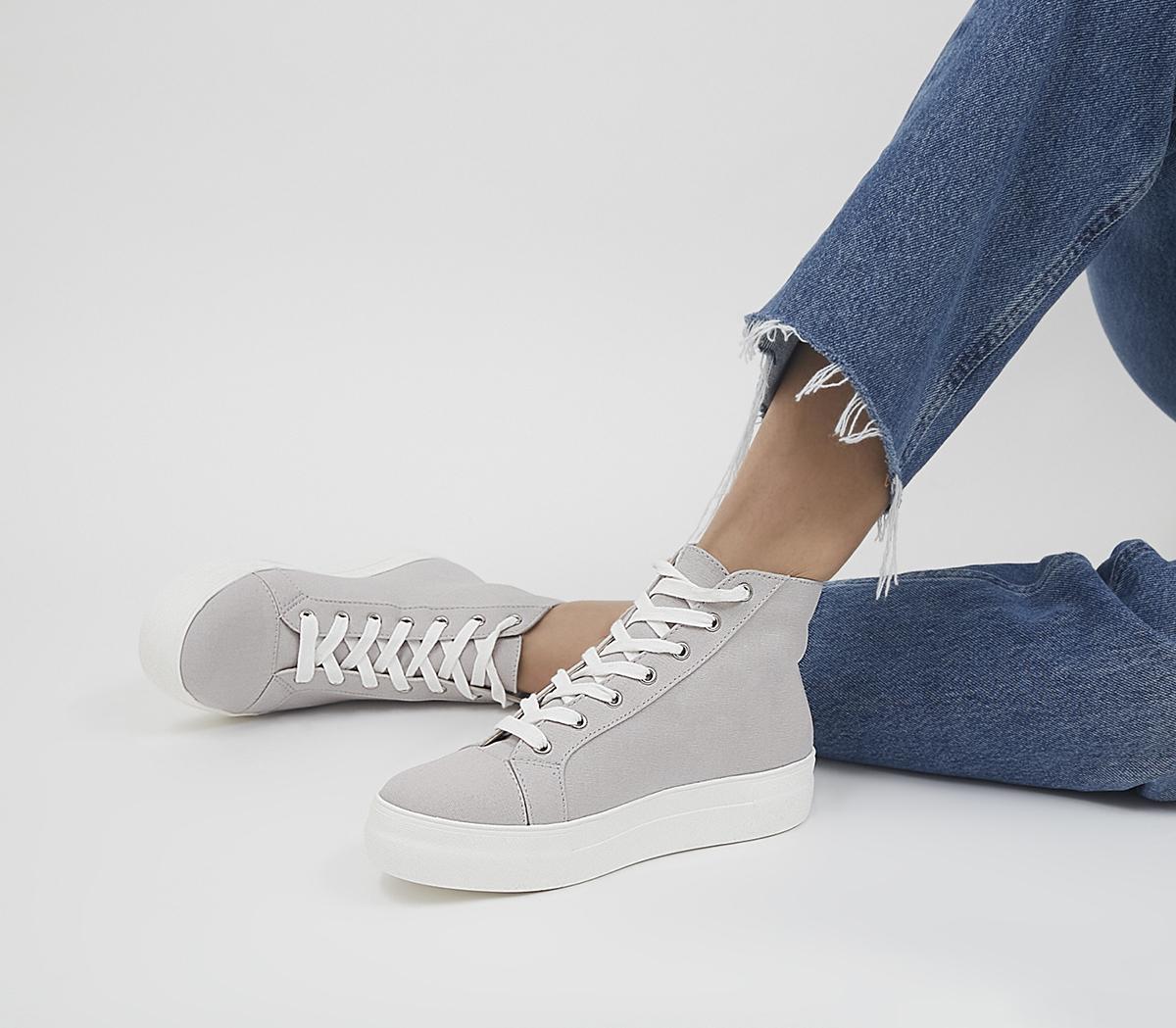 High top platform clearance trainers