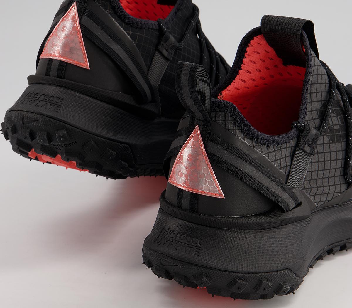 Nike Acg Mountain Fly Low Trainers Anthracite Black - Nike ACG