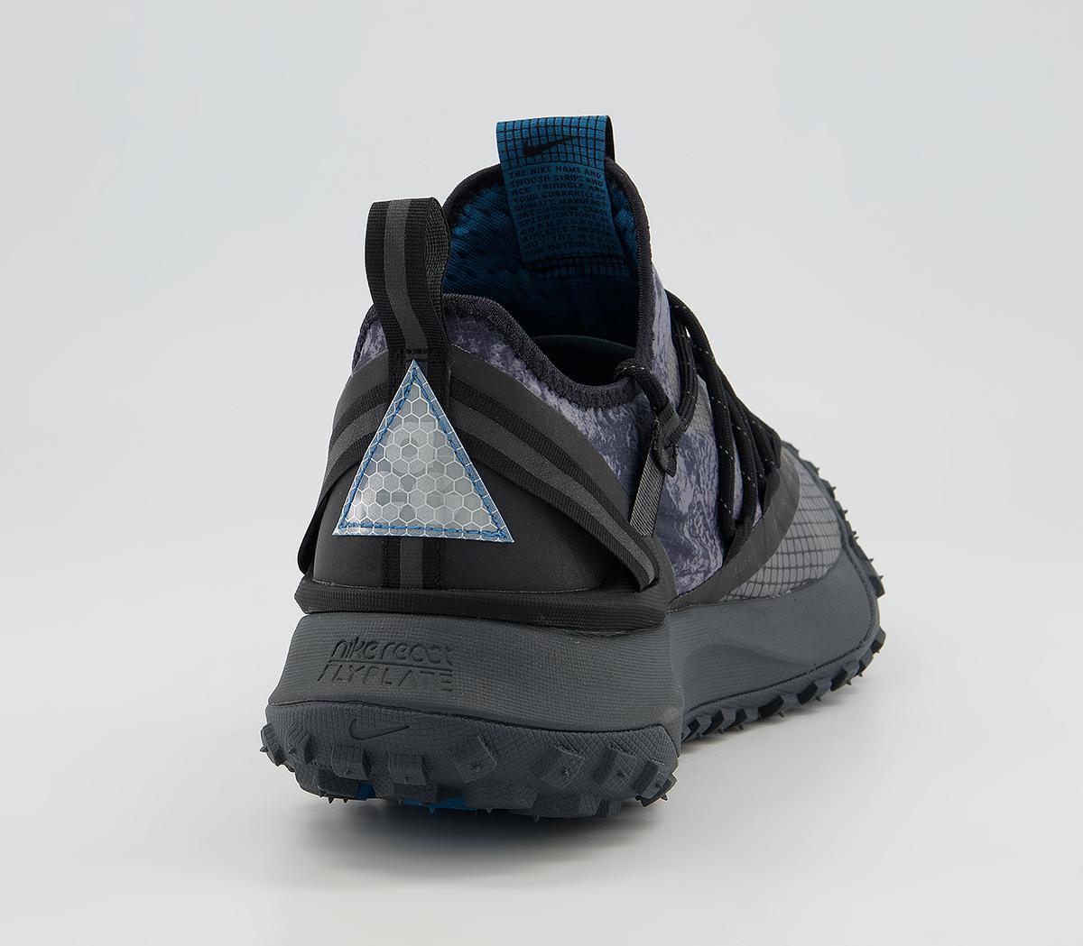 Nike Acg Mountain Fly Low Trainers Nike Acg Mountain Fly Low Trainers Black Black Green Abyss