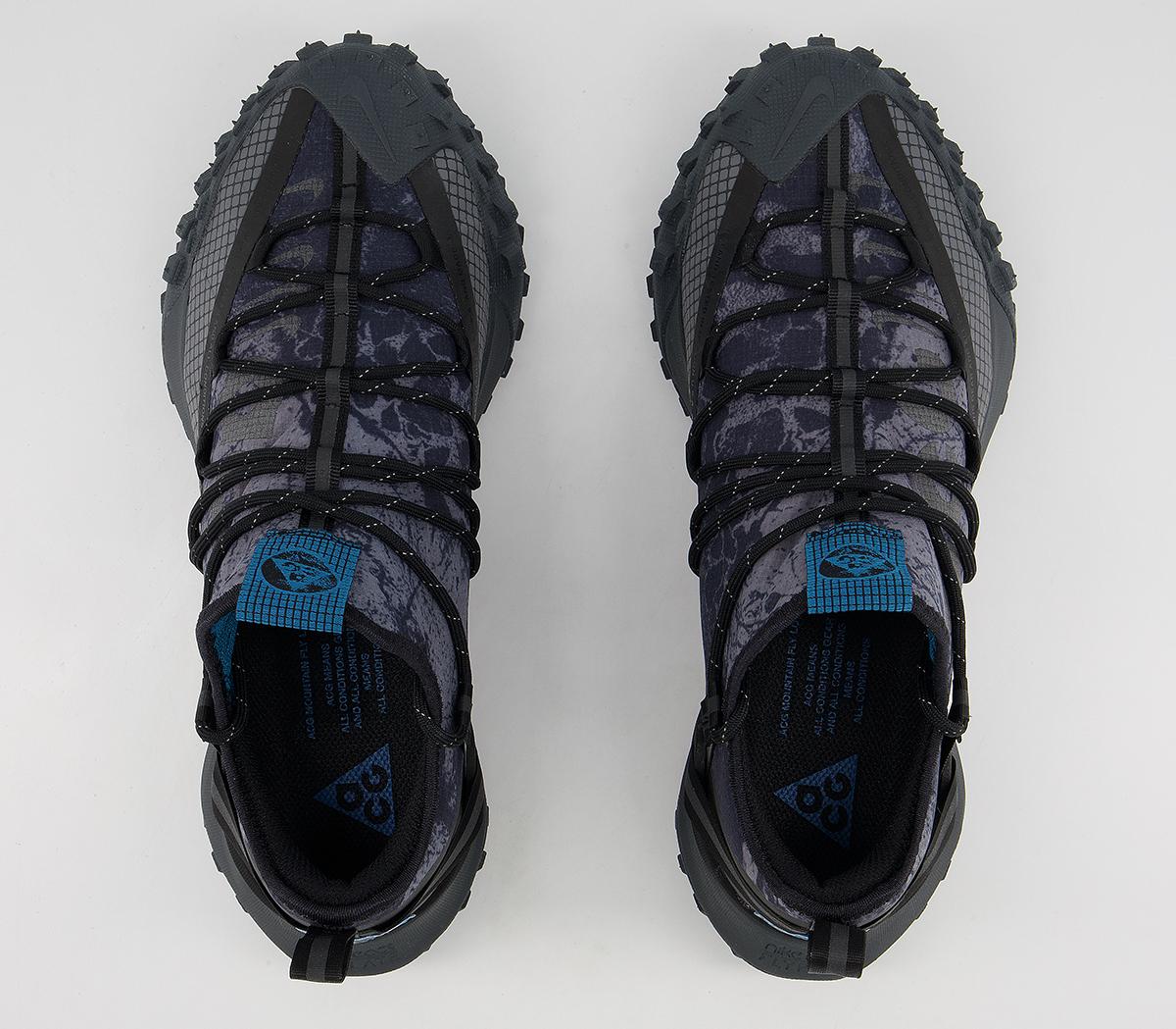 Nike Acg Mountain Fly Low Trainers Nike Acg Mountain Fly Low Trainers Black Black Green Abyss