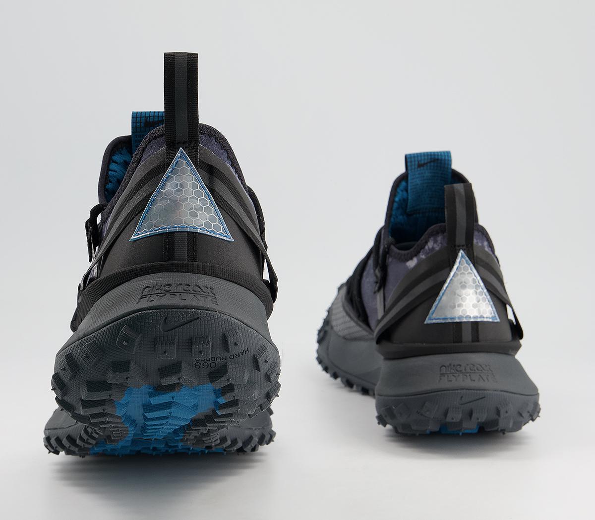 Nike Acg Mountain Fly Low Trainers Nike Acg Mountain Fly Low Trainers Black Black Green Abyss