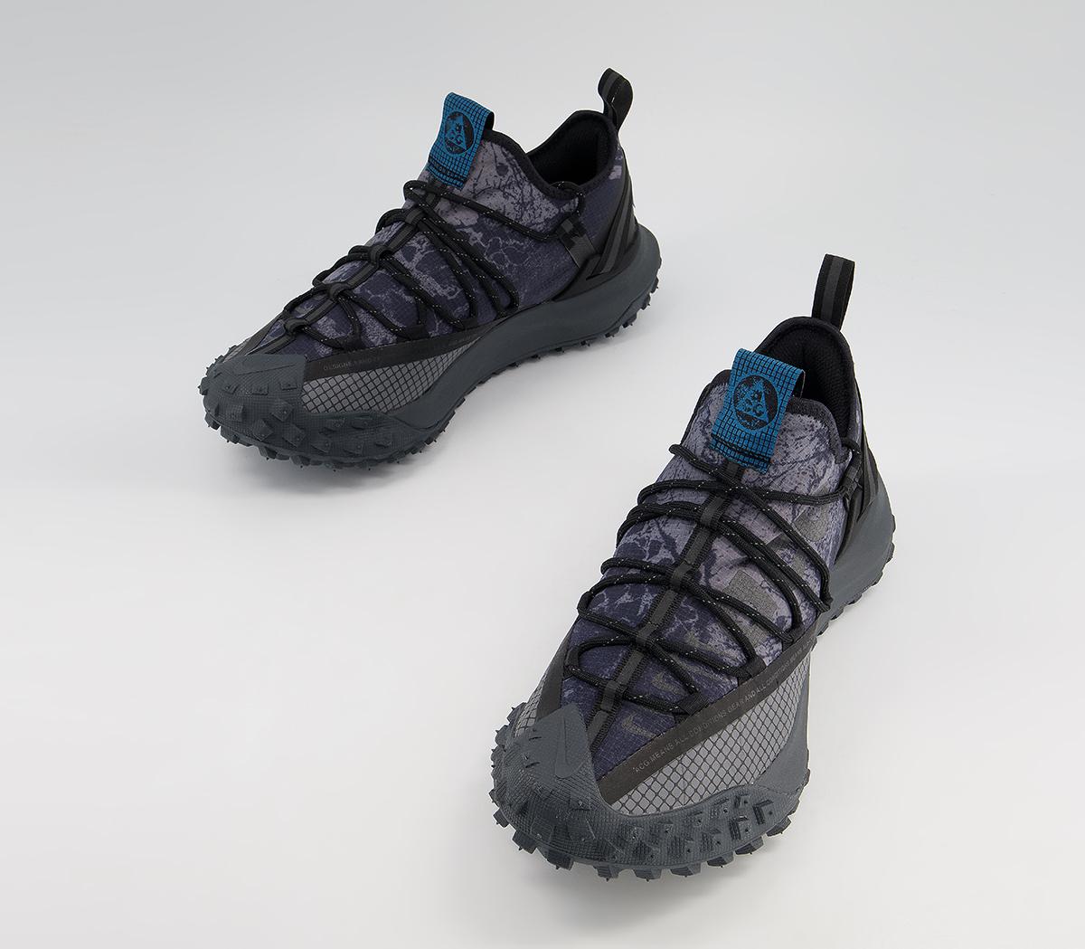 Nike Acg Mountain Fly Low Trainers Nike Acg Mountain Fly Low Trainers Black Black Green Abyss