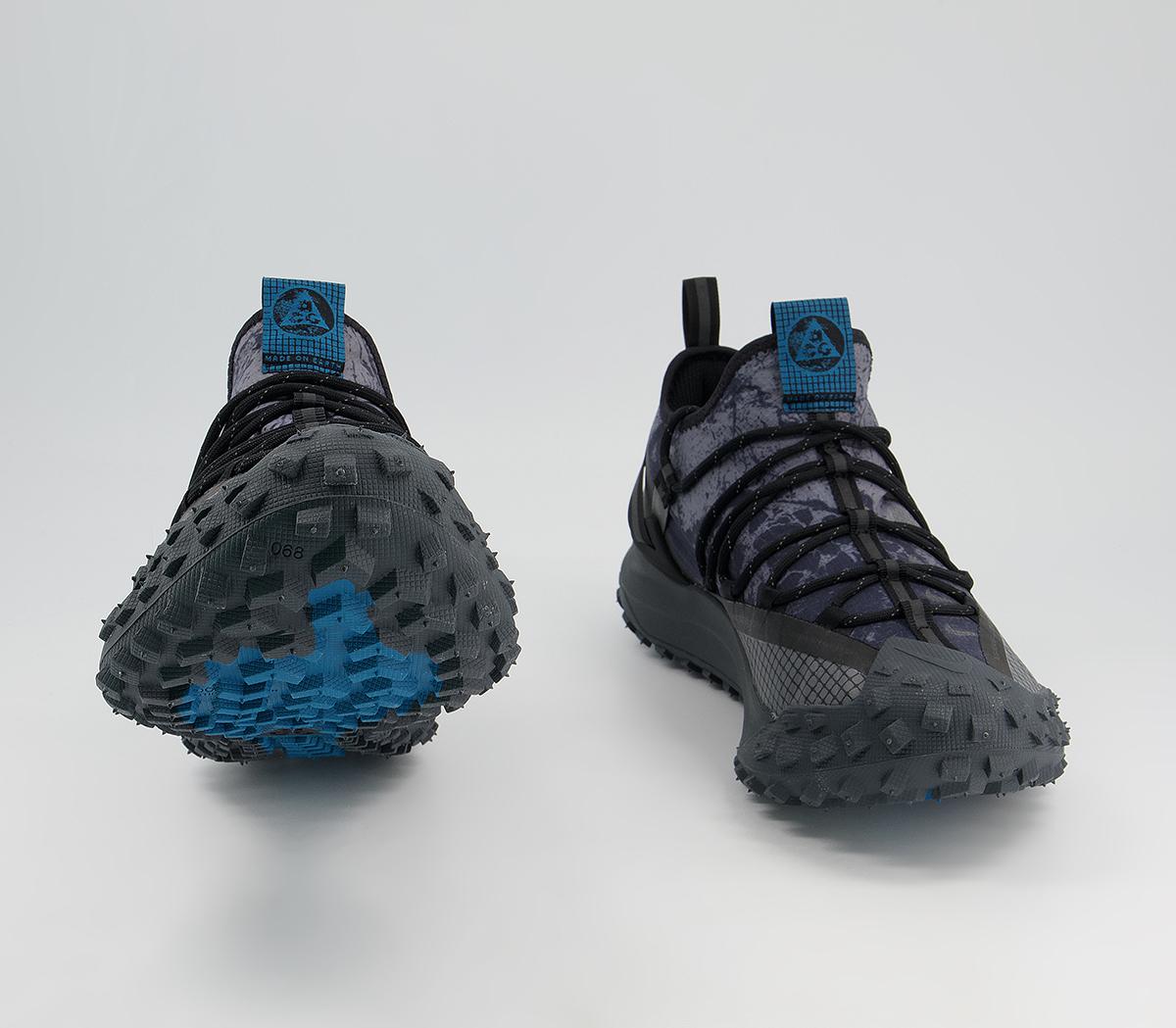 Nike Acg Mountain Fly Low Trainers Nike Acg Mountain Fly Low Trainers Black Black Green Abyss