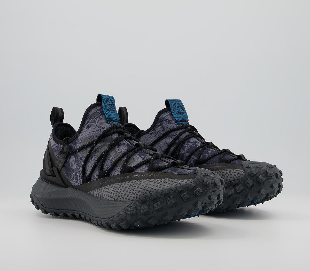 Nike Acg Mountain Fly Low Trainers Nike Acg Mountain Fly Low Trainers Black Black Green Abyss