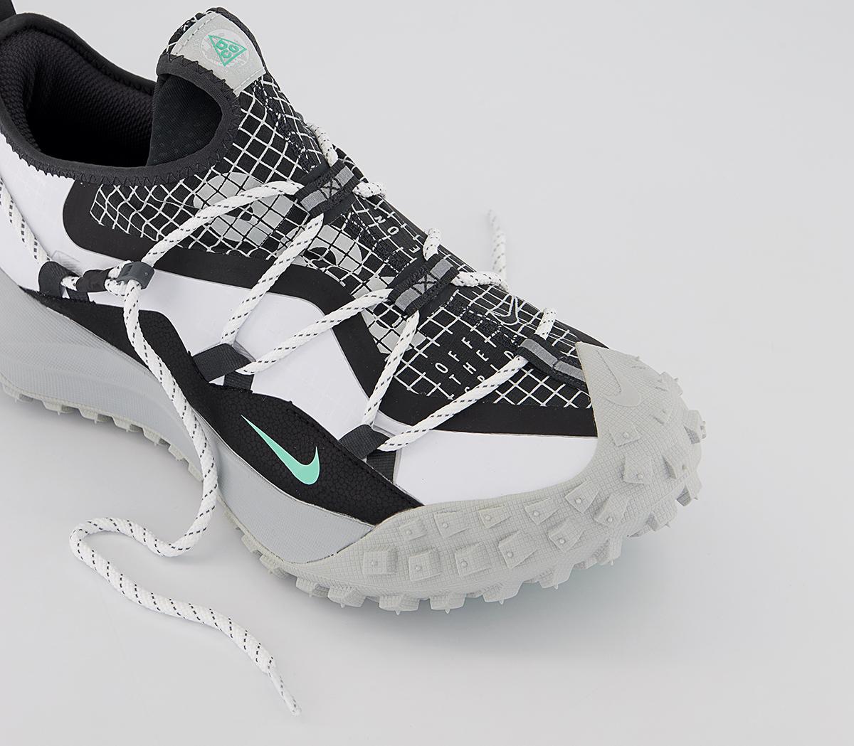 NikeACG Mountain Fly LowWhite Black Anthracite Grey Fog Light Menta Pink