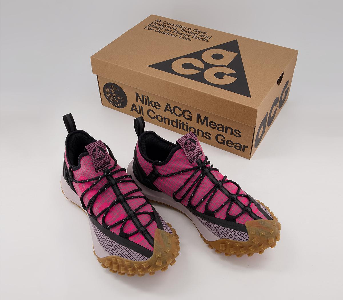 Nike Acg Mountain Fly Low Trainers Nike Acg Mountain Fly Low Trainers Light Mulberry Flash Crimson