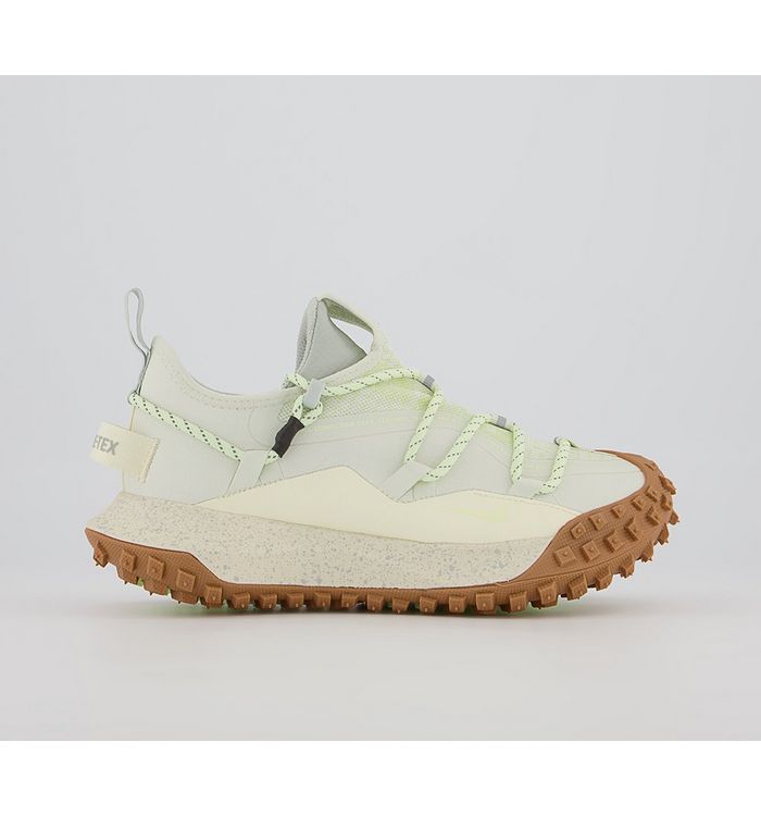 Nike Acg Mountain Fly Low Trainers Sea Glass Lime Ice Lime Ice Mixed Material,Multi,Natural,Grey,White
