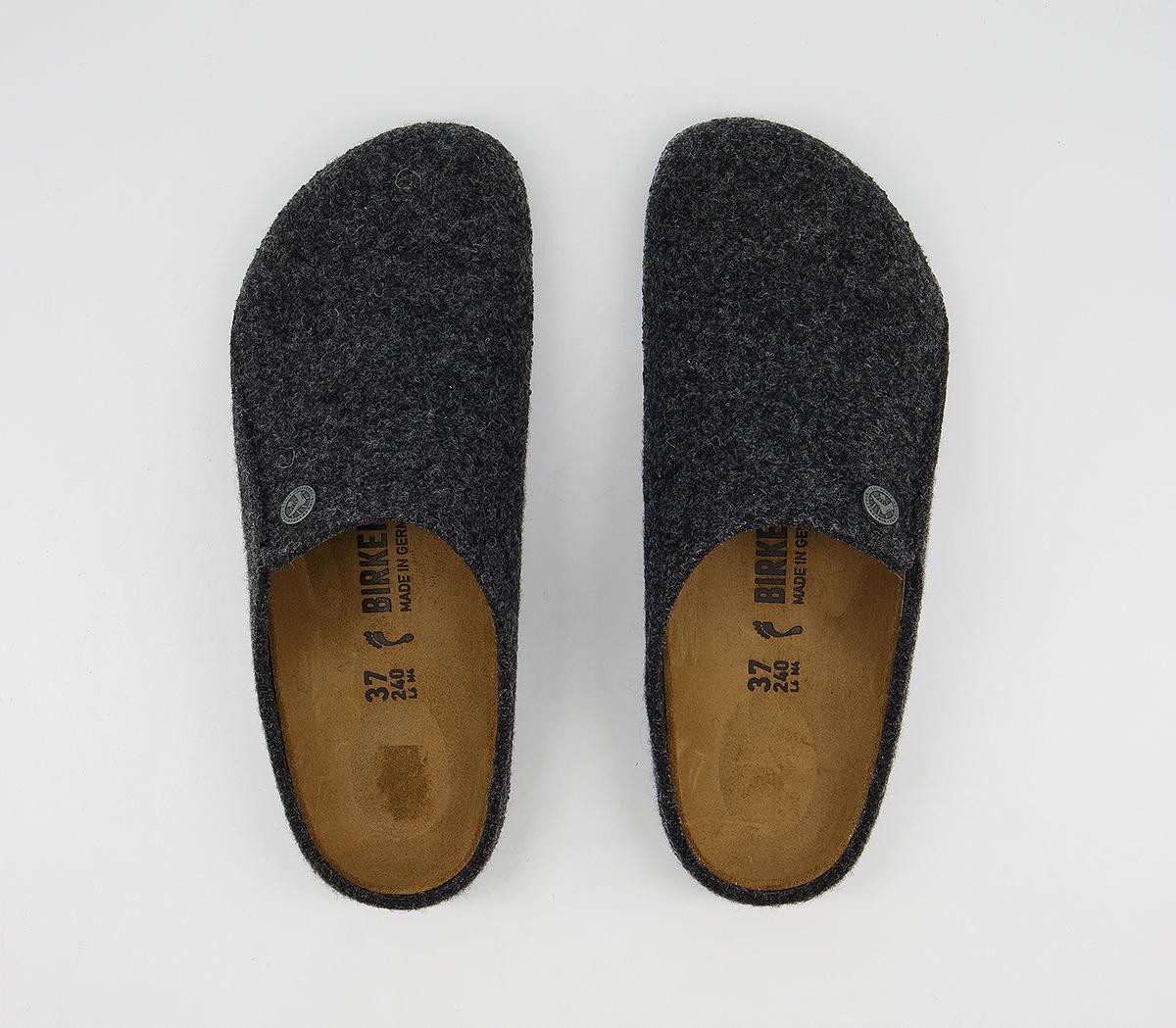 BIRKENSTOCK Zermatt Slippers BIRKENSTOCK Zermatt Slippers Anthracite