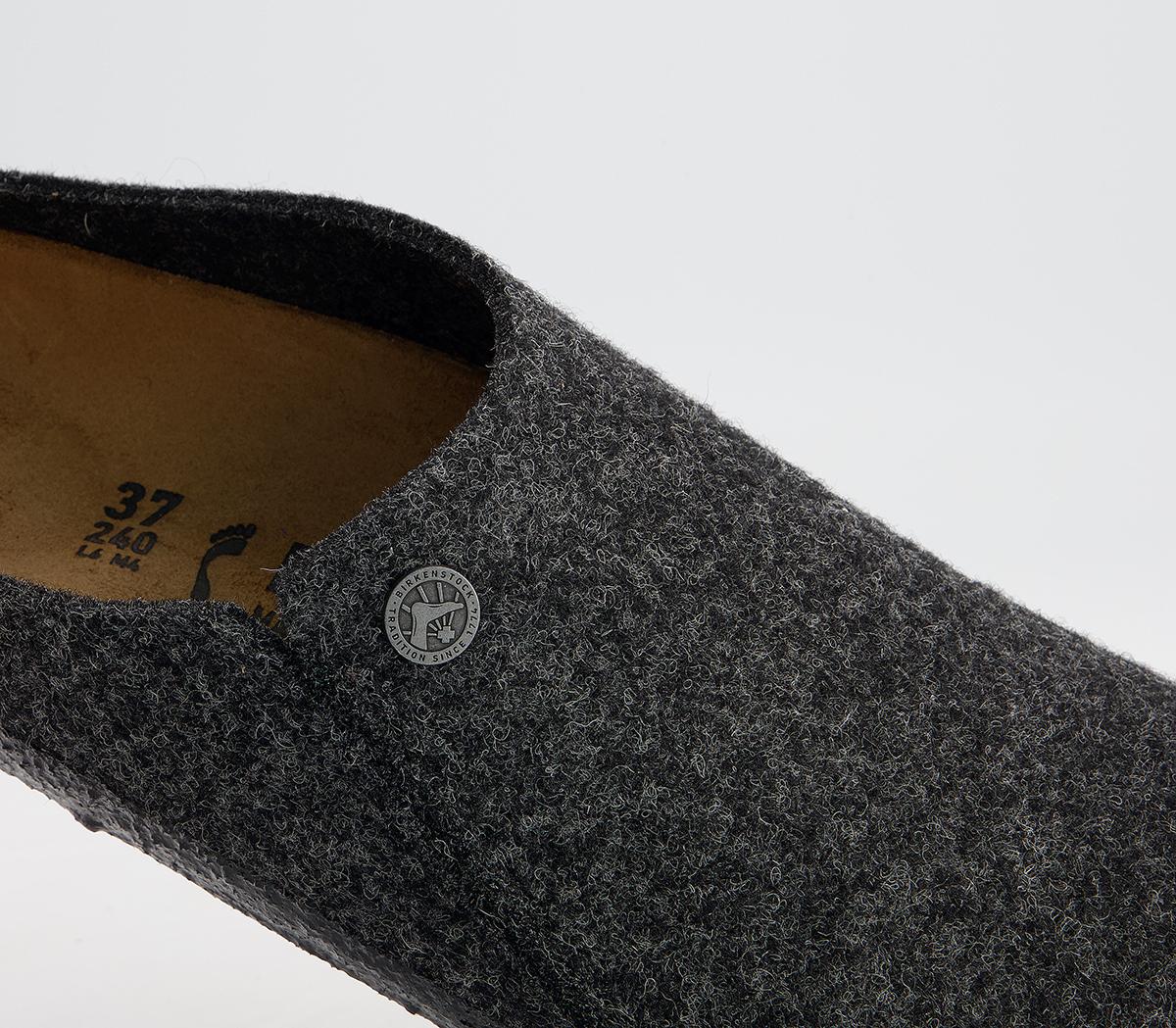BIRKENSTOCK Zermatt Slippers BIRKENSTOCK Zermatt Slippers Anthracite