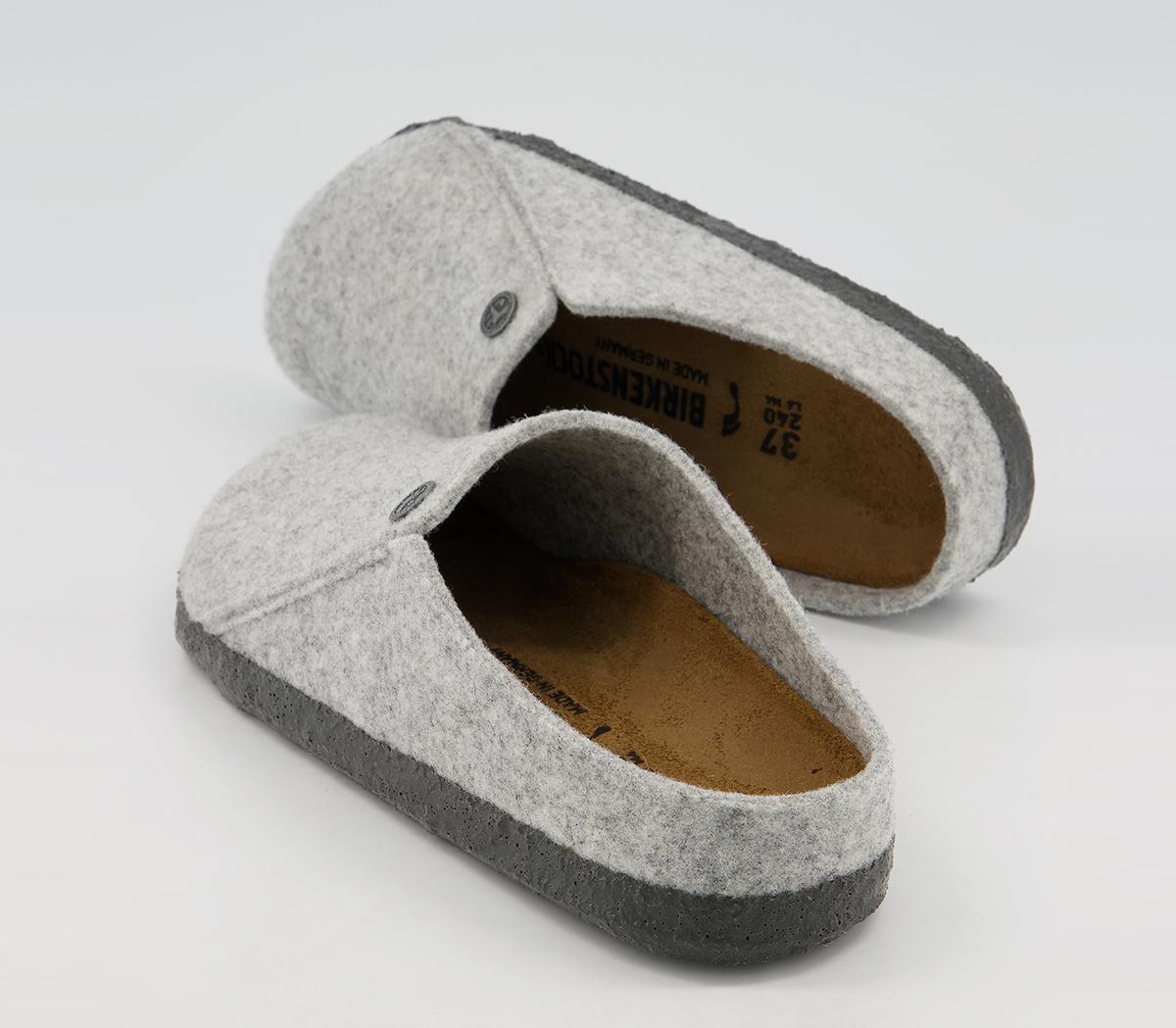 BIRKENSTOCK Zermatt Slippers BIRKENSTOCK Zermatt Slippers Light Grey