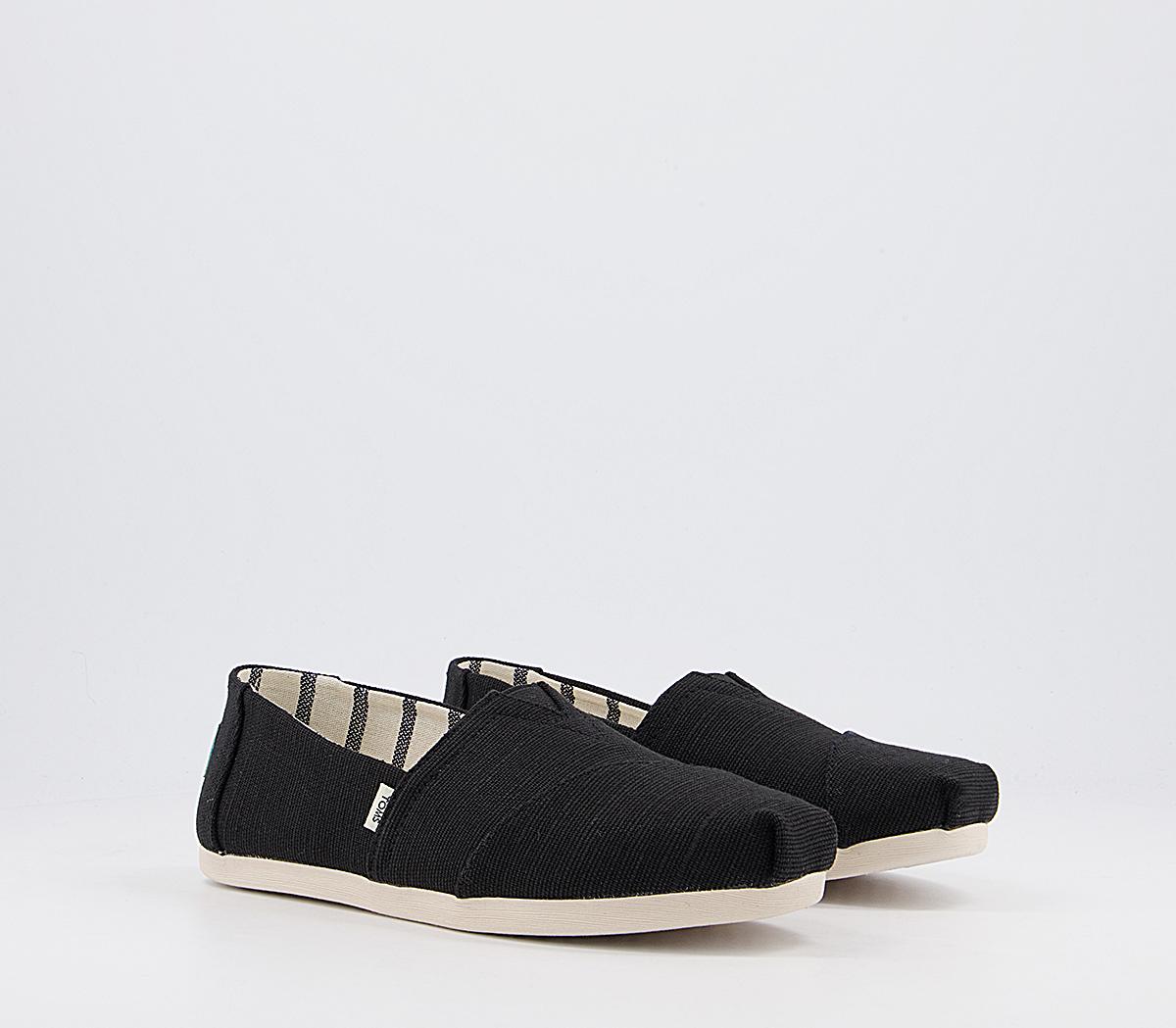 TOMS Alpargata 3.0 Espadrilles Black Heritage - Flat Shoes for Women