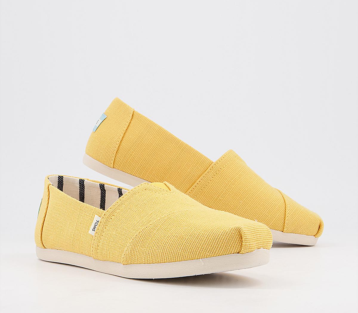 TOMS Alpargata 3.0 Espadrilles Marigold Yellow Heritage - Flat Shoes ...