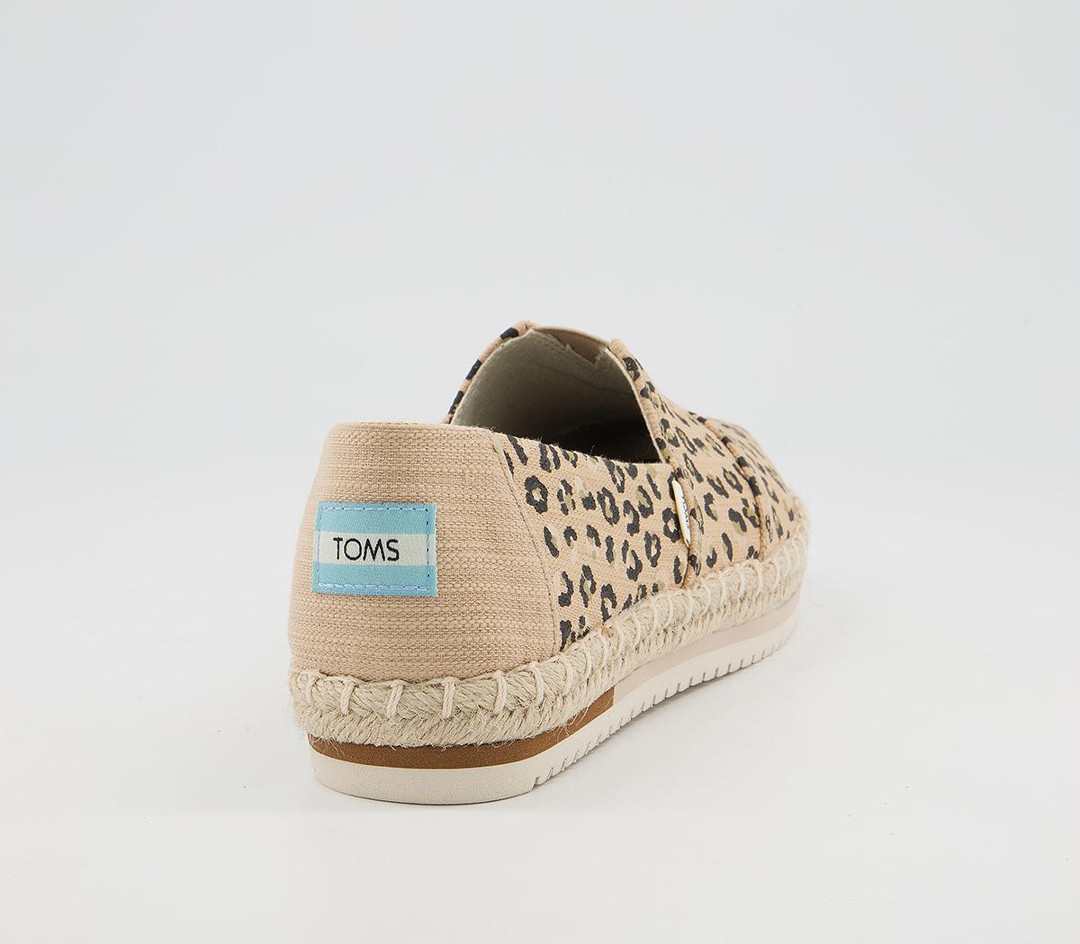 TOMS Alpargata Platform Rope Espadrilles TOMS Alpargata Platform Rope Espadrilles Natural Cheetah