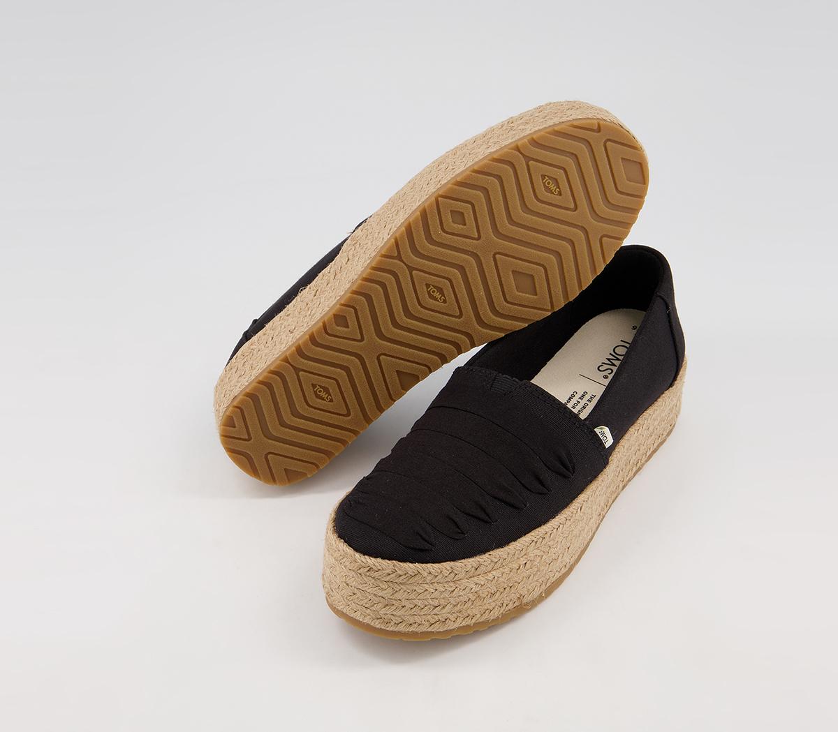 TOMS Valencia Espadrilles TOMS Valencia Espadrilles Black