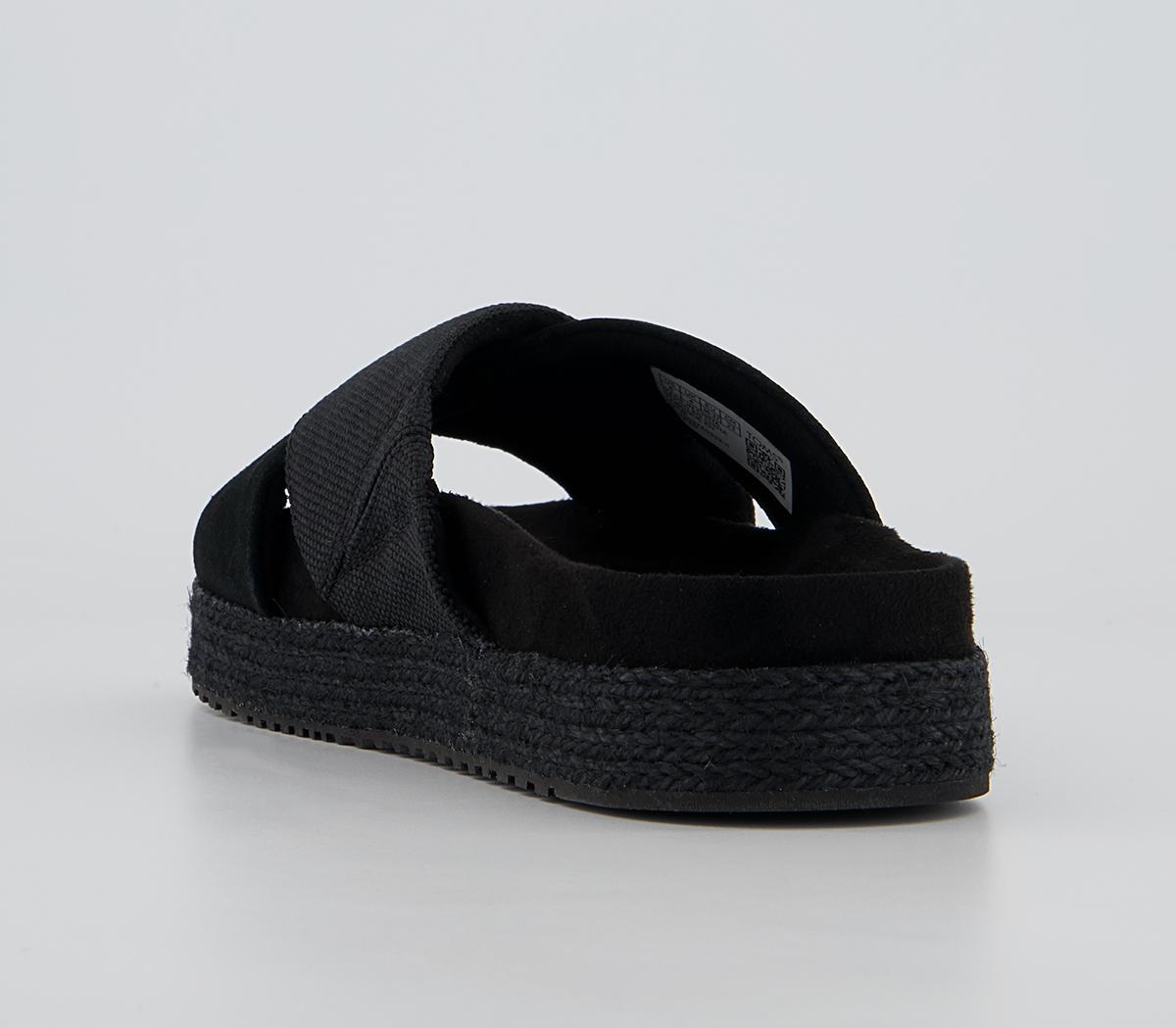 TOMS Paloma Slides TOMS Paloma Slides Black Suede