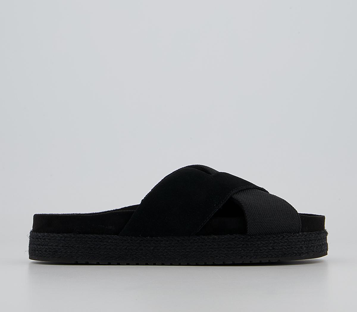 TOMSPaloma Slides TOMSPaloma SlidesBlack Suede