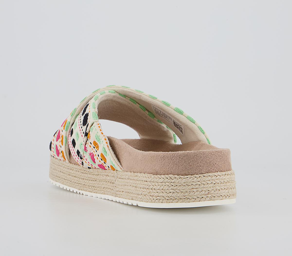 TOMSPaloma SlidesNatural Multi Woven