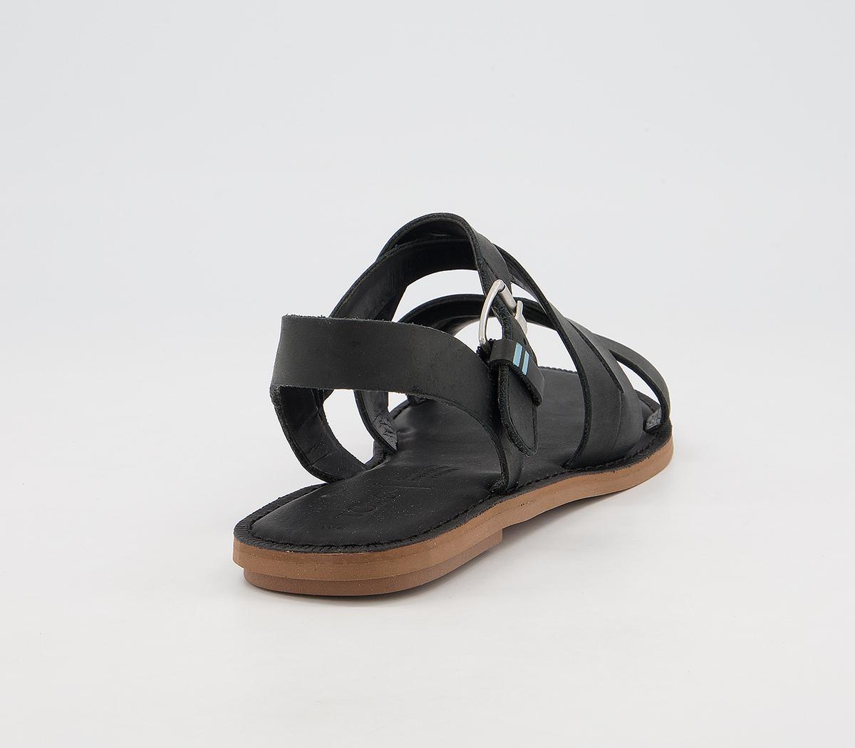 TOMSSicily Sandals TOMSSicily SandalsBlack Leather