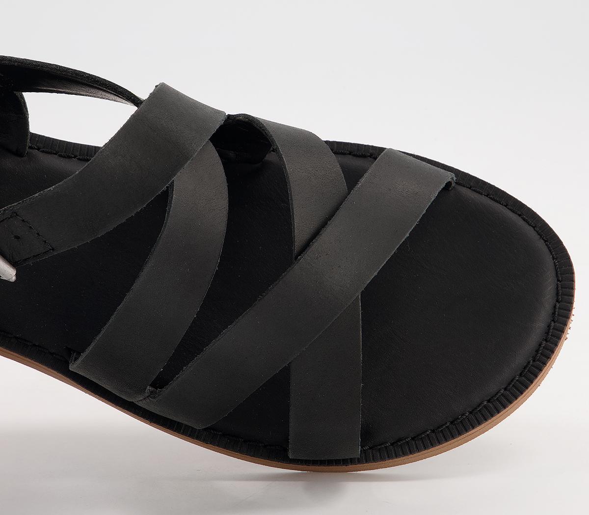TOMSSicily Sandals TOMSSicily SandalsBlack Leather