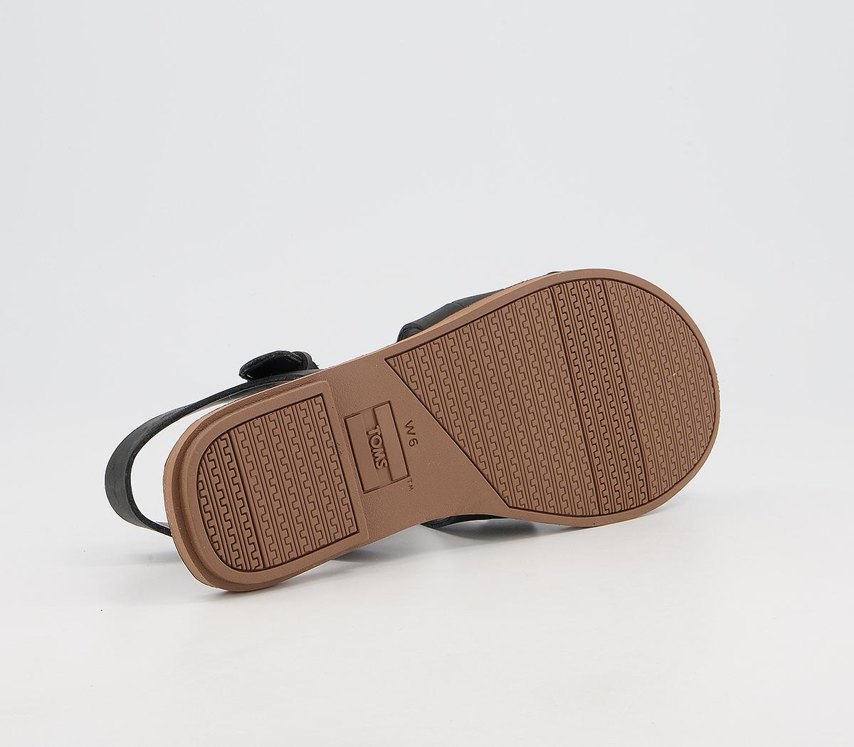 TOMSSicily Sandals TOMSSicily SandalsBlack Leather