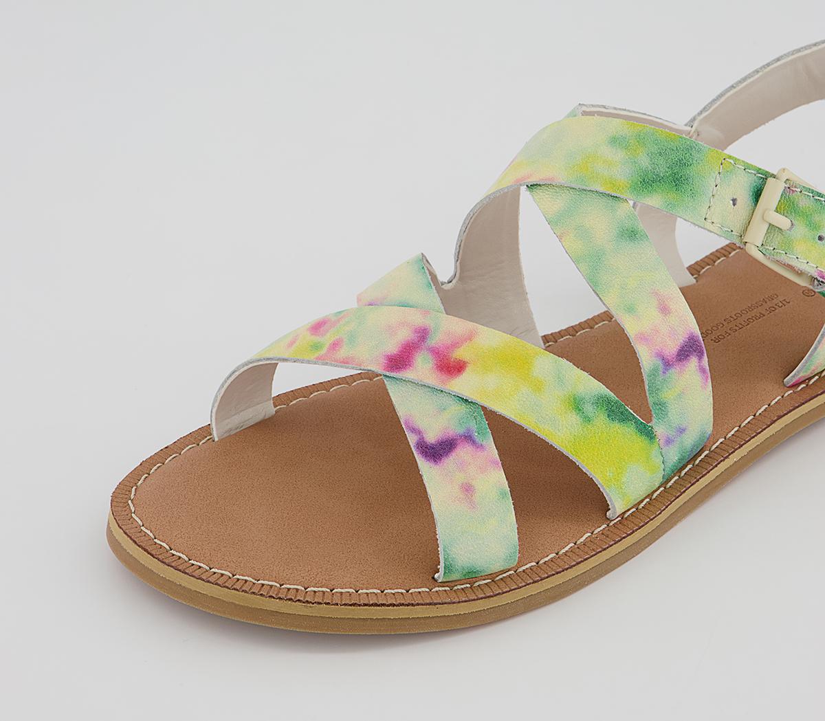 TOMS Sicily Sandals TOMS Sicily Sandals Multi Tie Dye