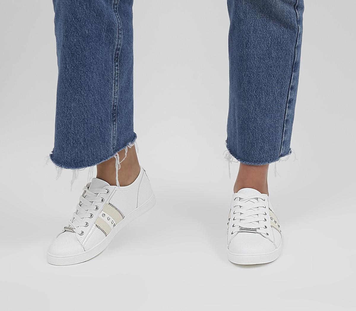 Flustered Feature Lace Up Trainers