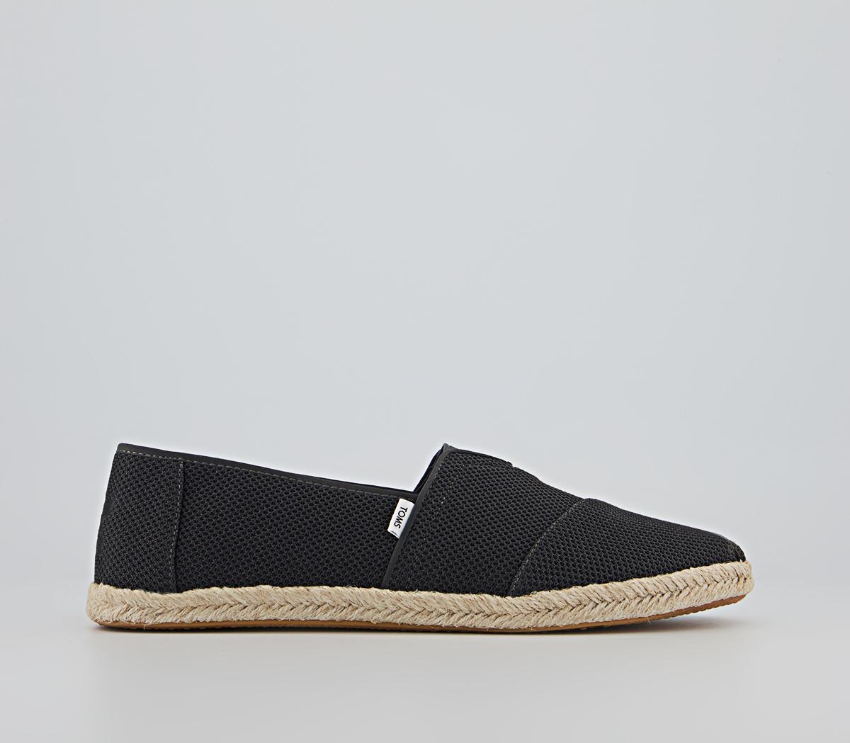 TOMSAlpargata Rope Slip Ons TOMSAlpargata Rope Slip OnsForged Iron Grey