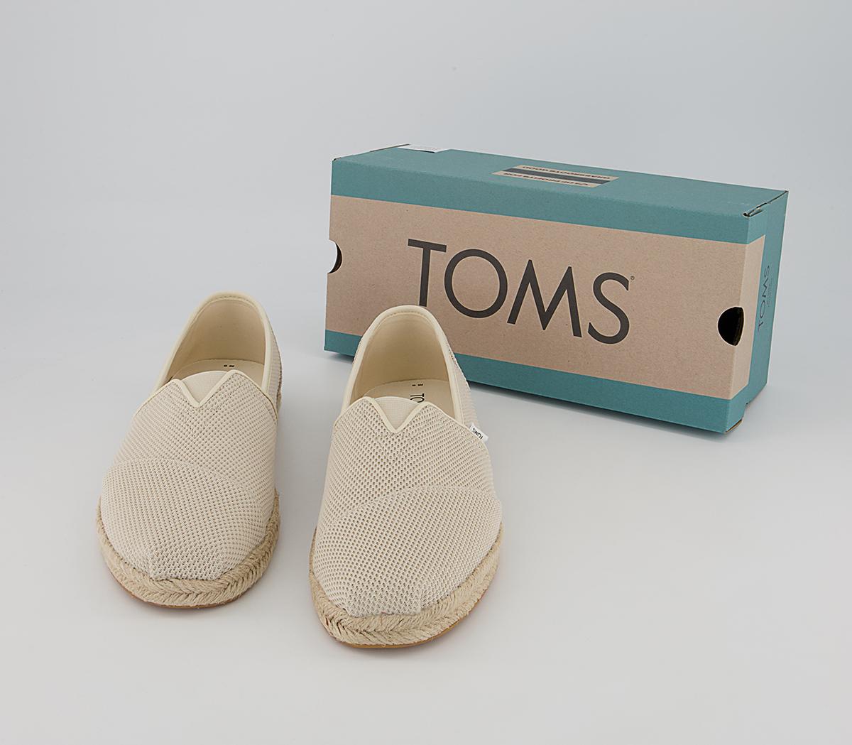 TOMS Alpargata Rope Slip Ons TOMS Alpargata Rope Slip Ons Natural