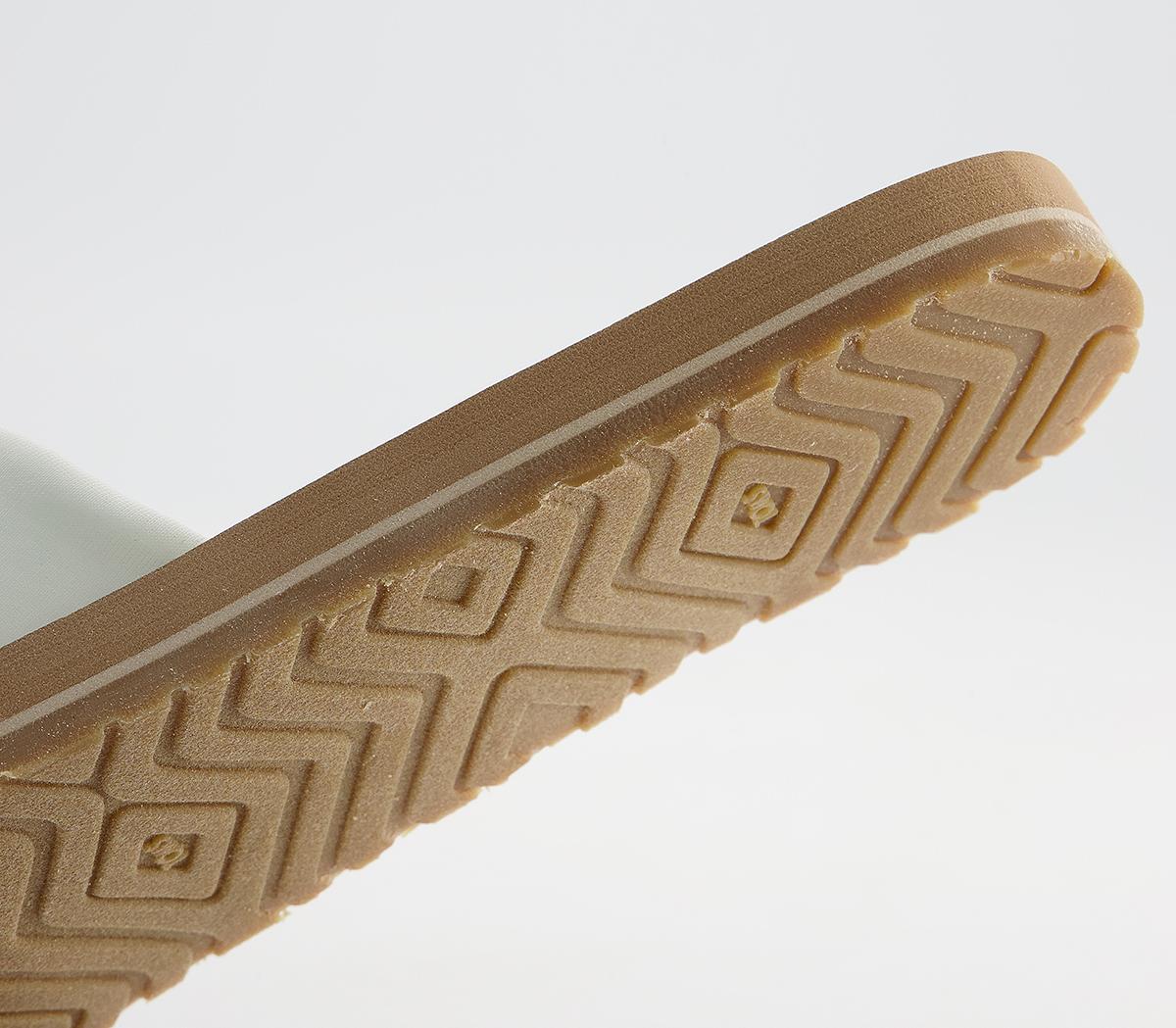 TOMS Carly Slides TOMS Carly Slides White Jersey Cheetah