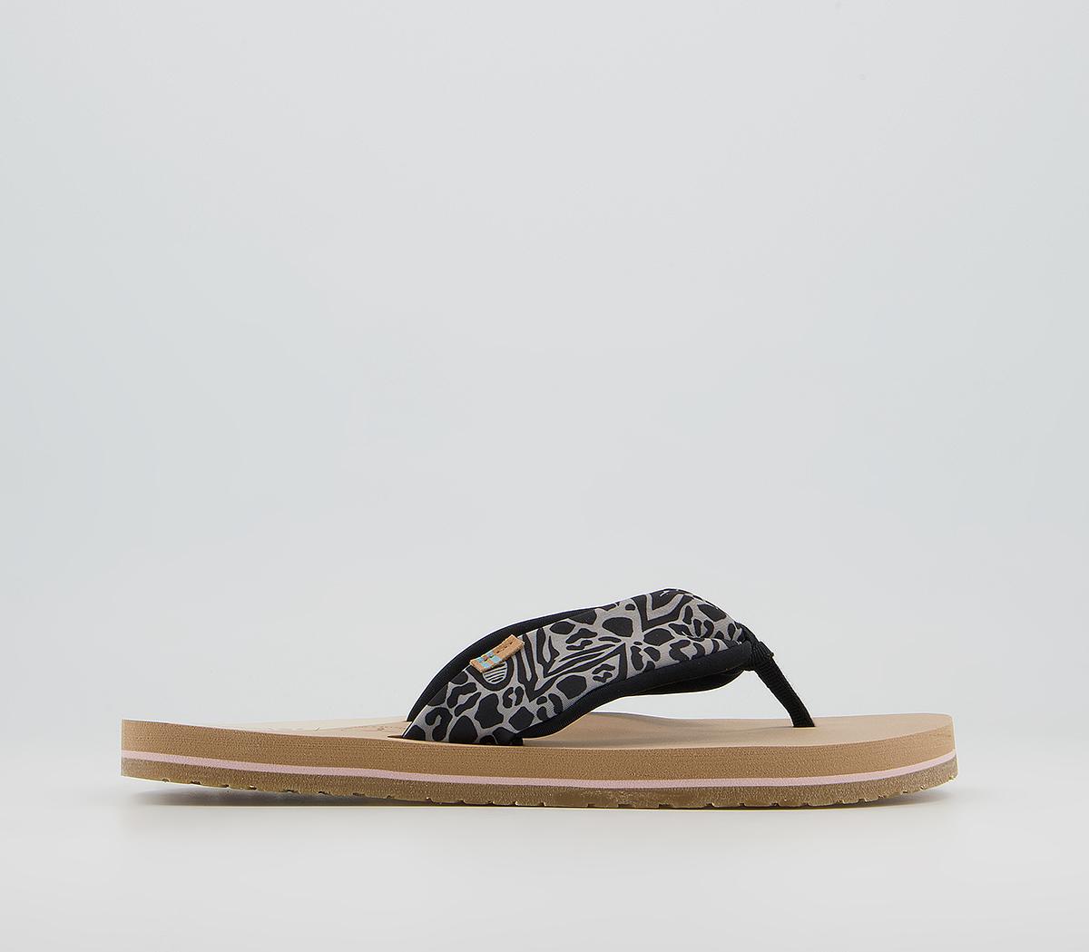 TOMSPiper Flip Flops TOMSPiper Flip FlopsNatural Animal Hybrid
