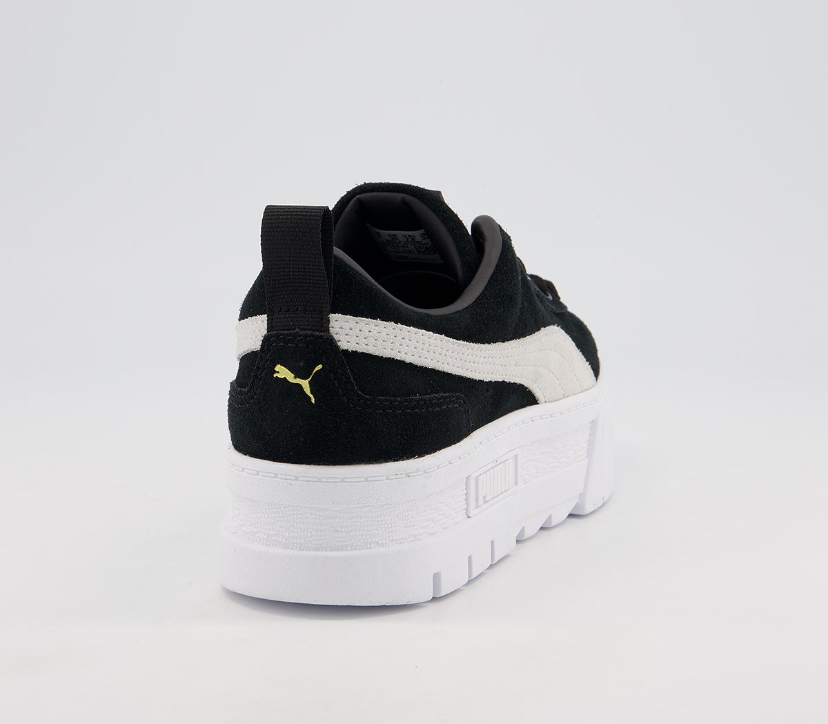 PUMA Mayze Trainers Black White - Women's Trainers