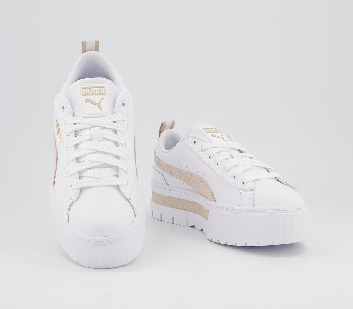 Puma Mayze Trainers Puma Mayze Trainers White Peyote