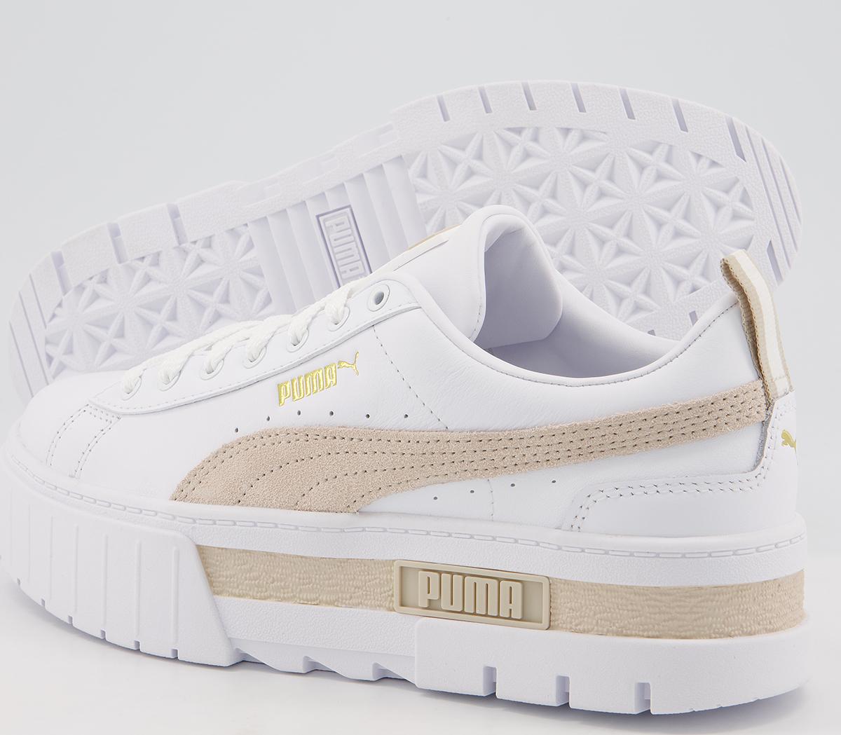 Puma Mayze Trainers Puma Mayze Trainers White Peyote