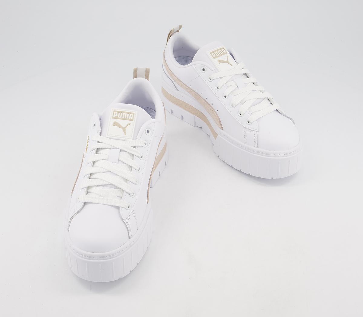 Puma Mayze Trainers Puma Mayze Trainers White Peyote
