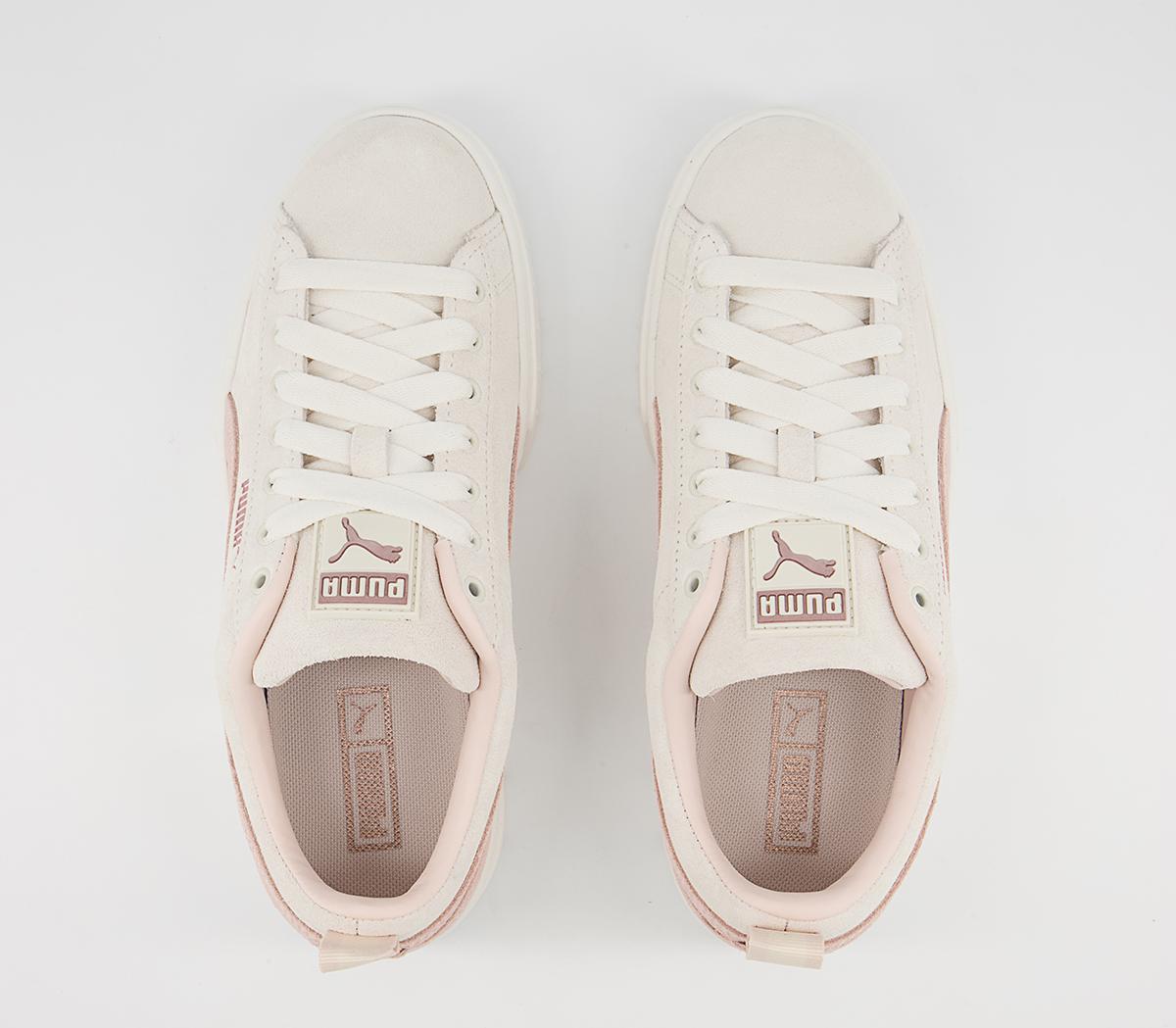 Puma Mayze Trainers Puma Mayze Trainers Ivory Glow Silver Peony Rose Gold Exclusive