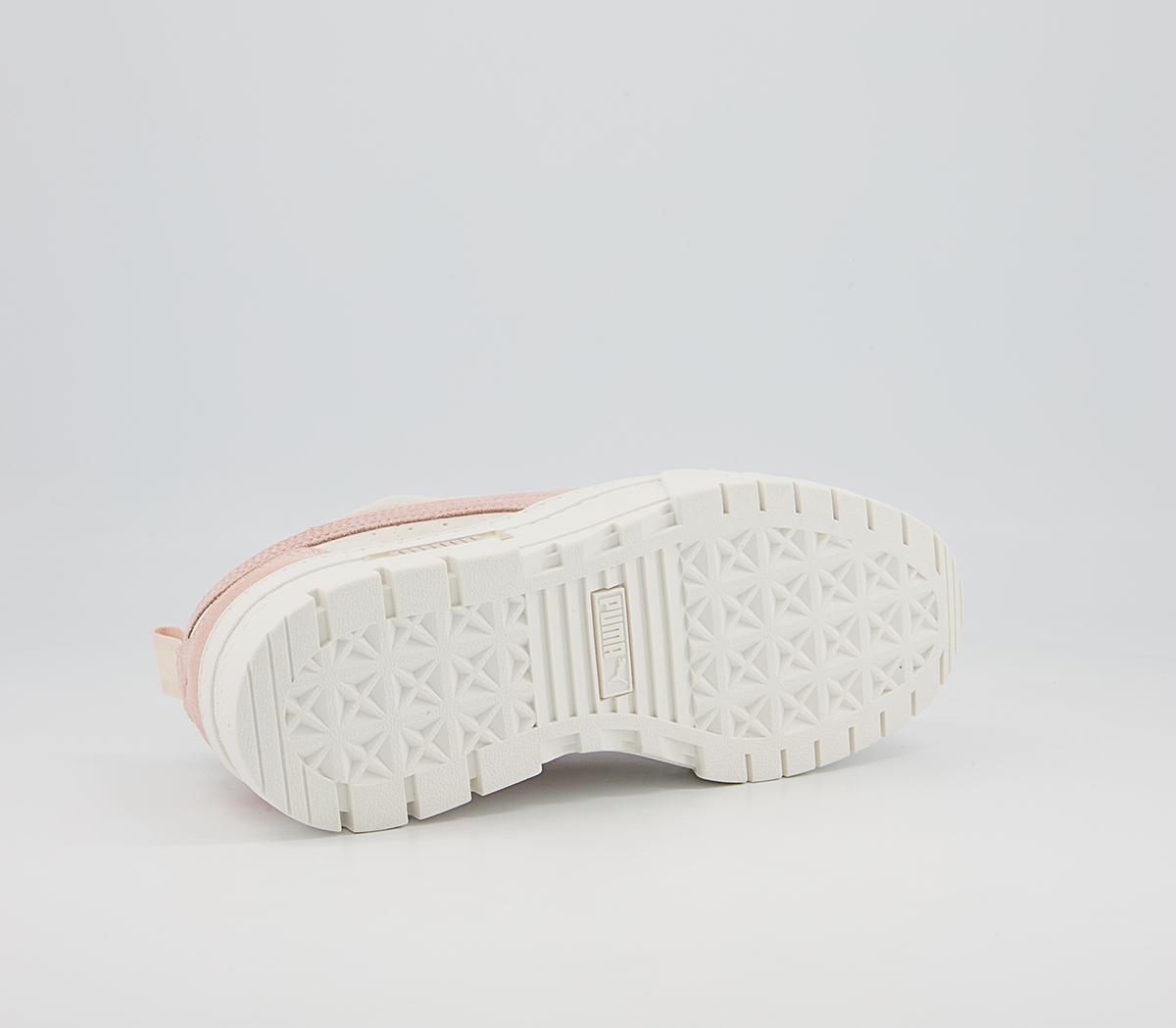 Puma Mayze Trainers Puma Mayze Trainers Ivory Glow Silver Peony Rose Gold Exclusive