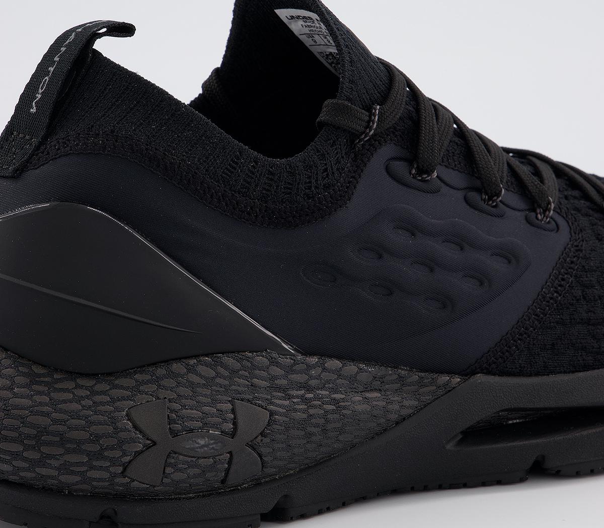 under armour running hovr phantom 2.0 trainers in black