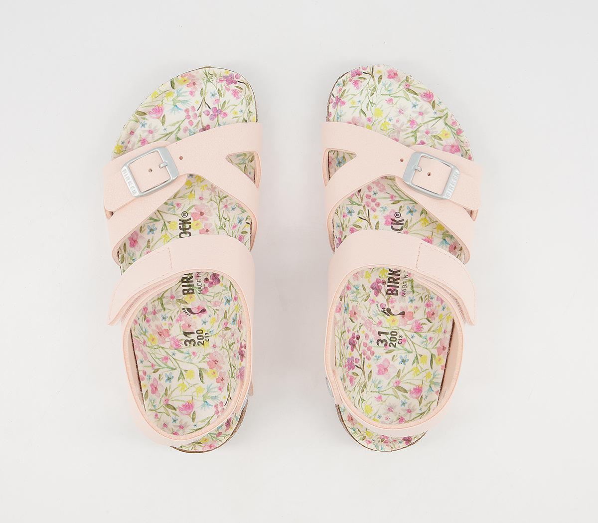 BIRKENSTOCK Colorado Kids Sandals BIRKENSTOCK Colorado Kids Sandals Flower Grained Light Rose