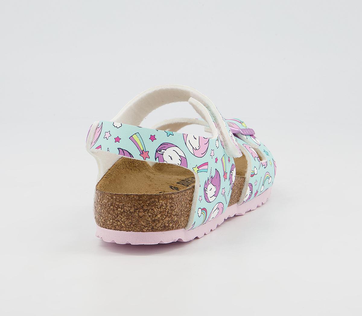 BIRKENSTOCK Colorado Kids Sandals BIRKENSTOCK Colorado Kids Sandals Seafoam Unicorn