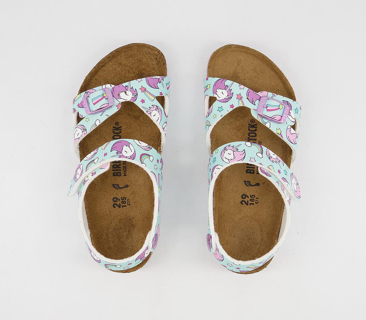 BIRKENSTOCK Colorado Kids Sandals BIRKENSTOCK Colorado Kids Sandals Seafoam Unicorn