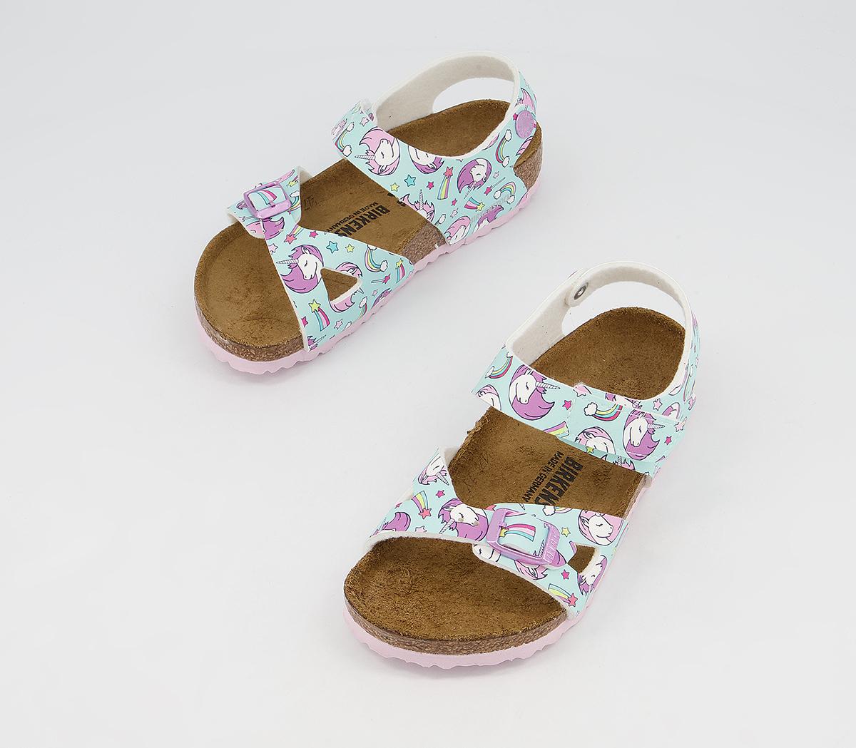 BIRKENSTOCK Colorado Kids Sandals BIRKENSTOCK Colorado Kids Sandals Seafoam Unicorn