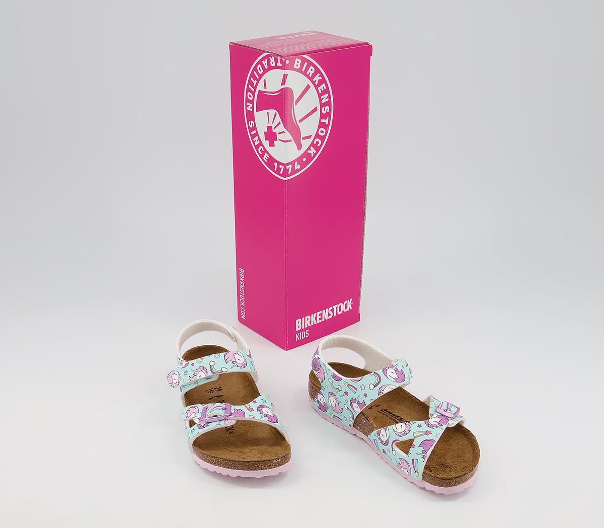 BIRKENSTOCK Colorado Kids Sandals BIRKENSTOCK Colorado Kids Sandals Seafoam Unicorn