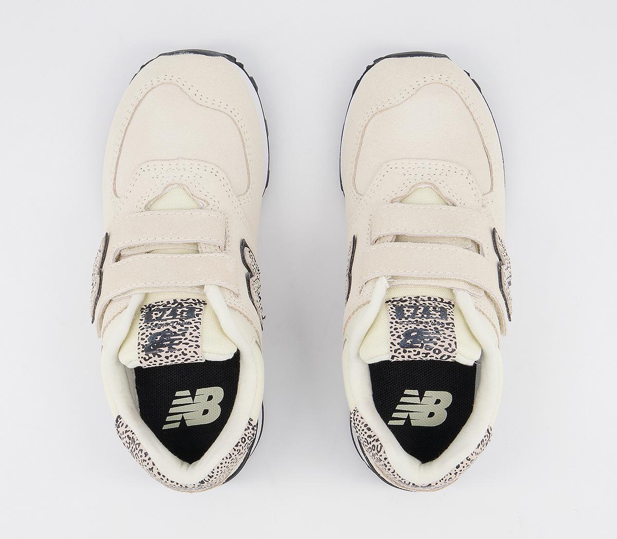 New Balance574 Kids V TrainersWhite Leopard