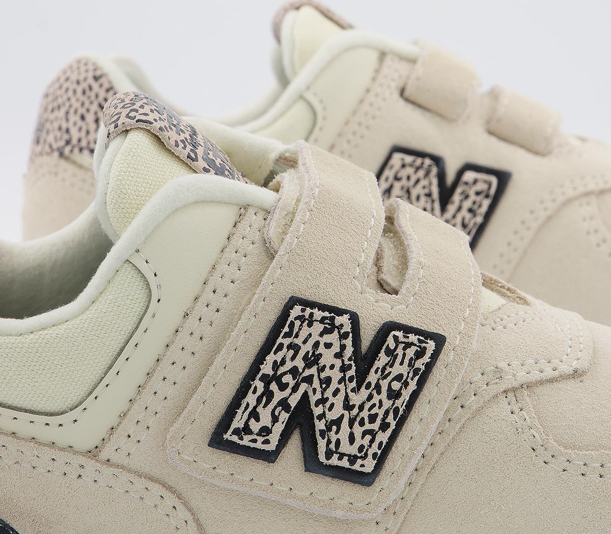 New Balance574 Kids V TrainersWhite Leopard