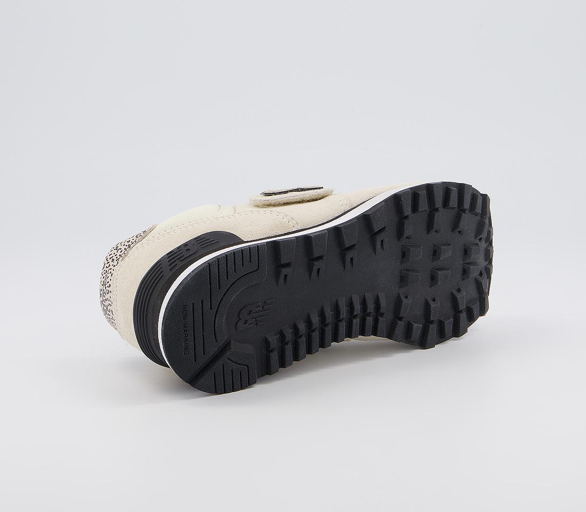 New Balance574 Kids V TrainersWhite Leopard