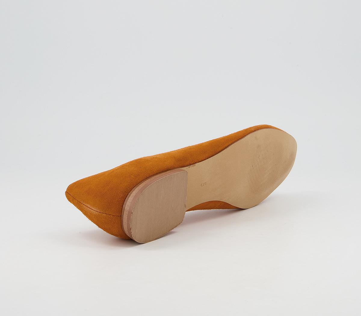 Office Faithful Soft Almond Toe Pumps Office Faithful Soft Almond Toe Pumps Ochre Suede