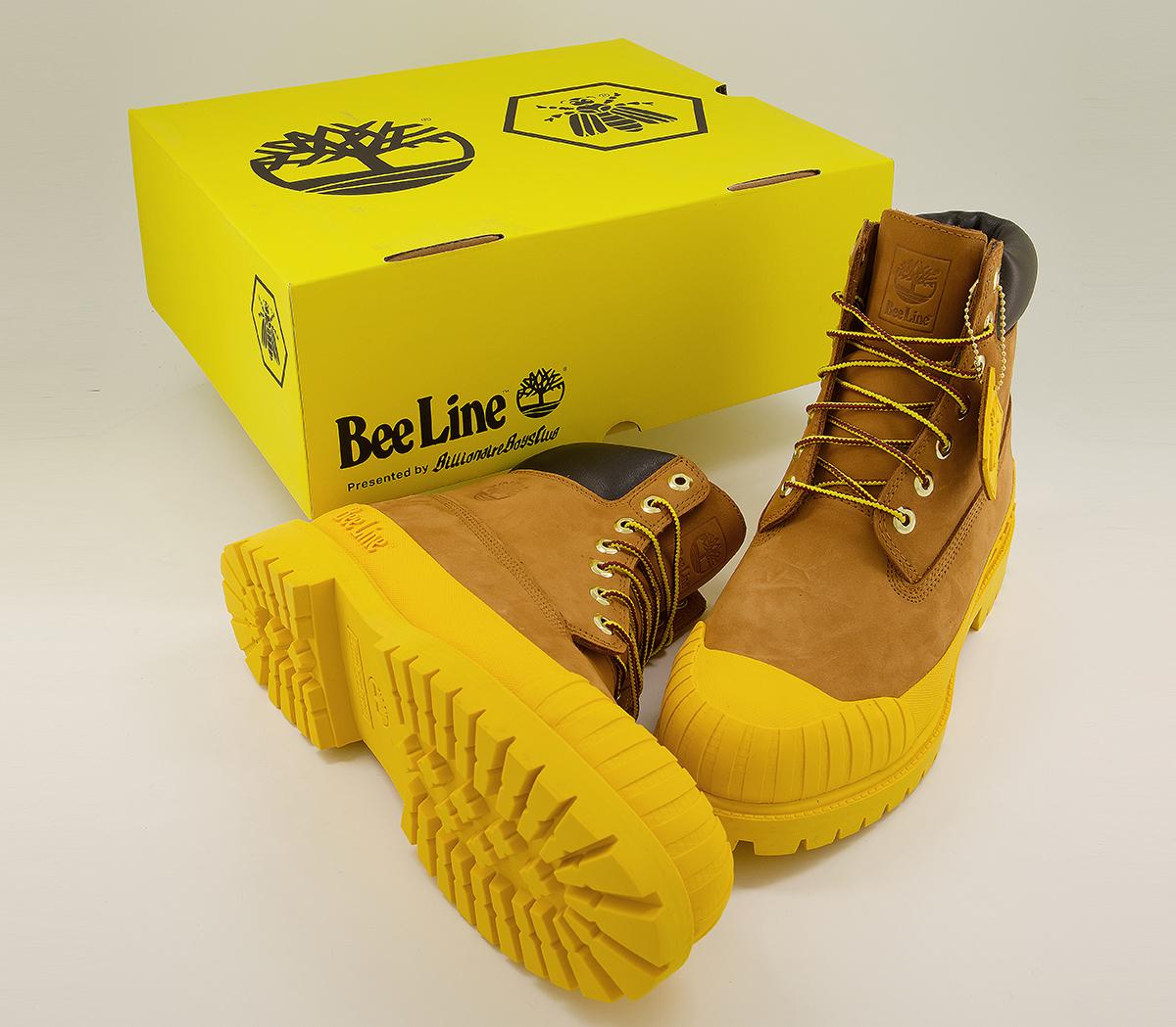 Timberland6 In Premium Rubber Toe BootsWheat Yellow